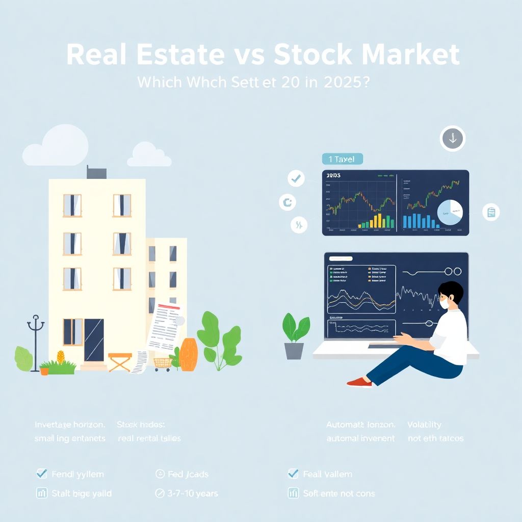 Инвестиции в недвижимость или фондовый рынок: что выгоднее сейчас
