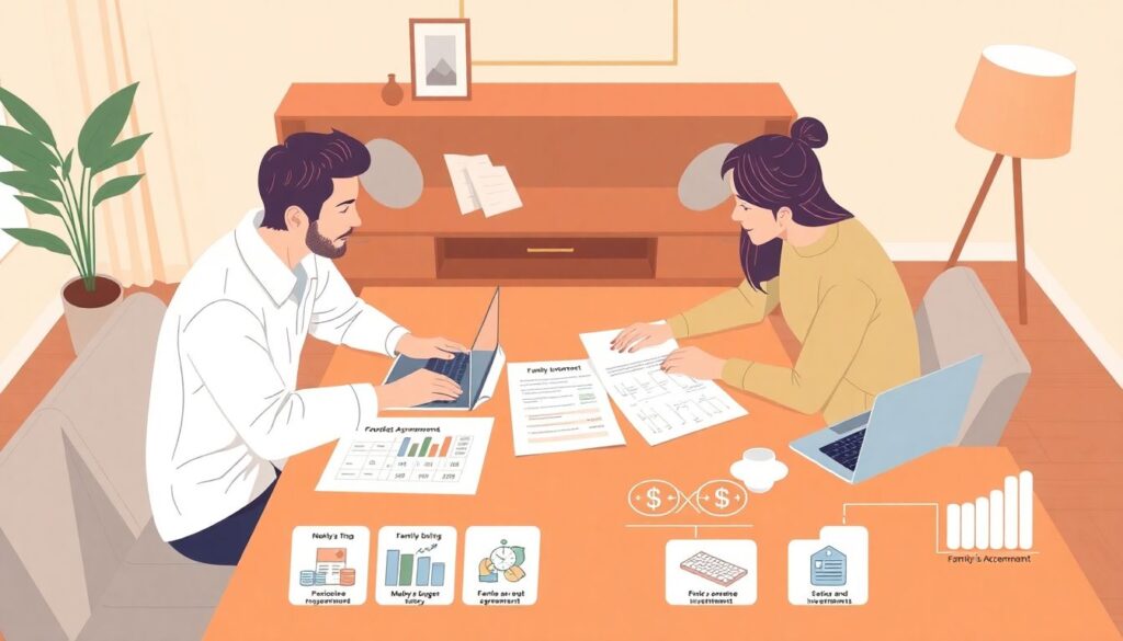 Семейный бюджет 360°: как договориться о деньгах и совместных целях без конфликтов - иллюстрация