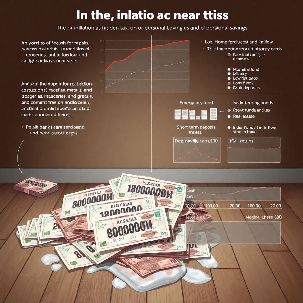 Как инфляция ворует ваши деньги и что делать частному лицу